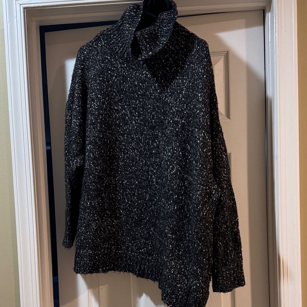 Cozy Black and White Eloquii Knit Sweater